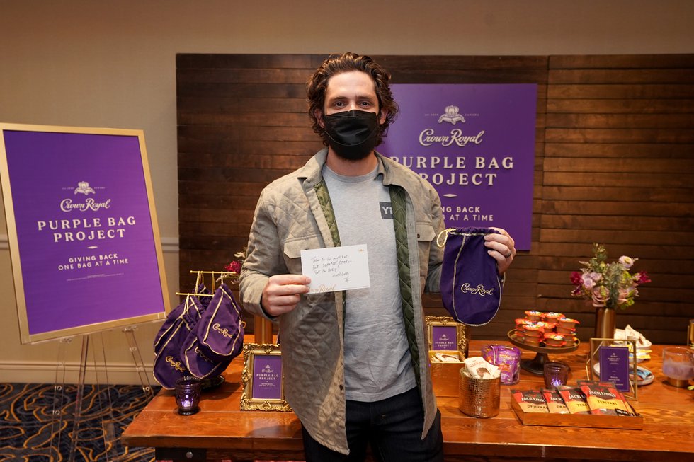 Country Music Stars Team Up with the Crown Royal Purple Bag Project